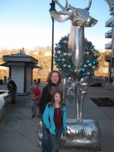My daughter and I at Branson Landing.