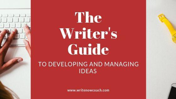 how to develop ideas in writing